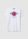 White pure cotton regular fit T-shirt with Hard Rock Cafe logo_4