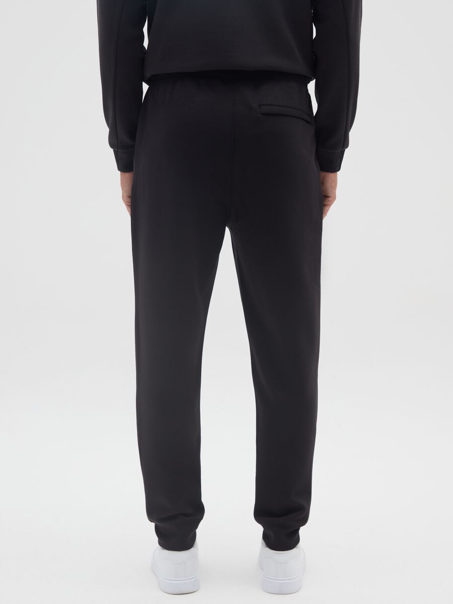 Jogger nero regular fit_2