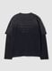 Double Longsleeve Sunfaded Black_1
