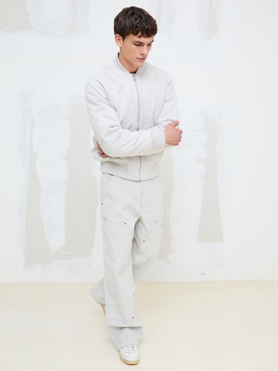 Corduroy Carpenter Pants Light Beige_1