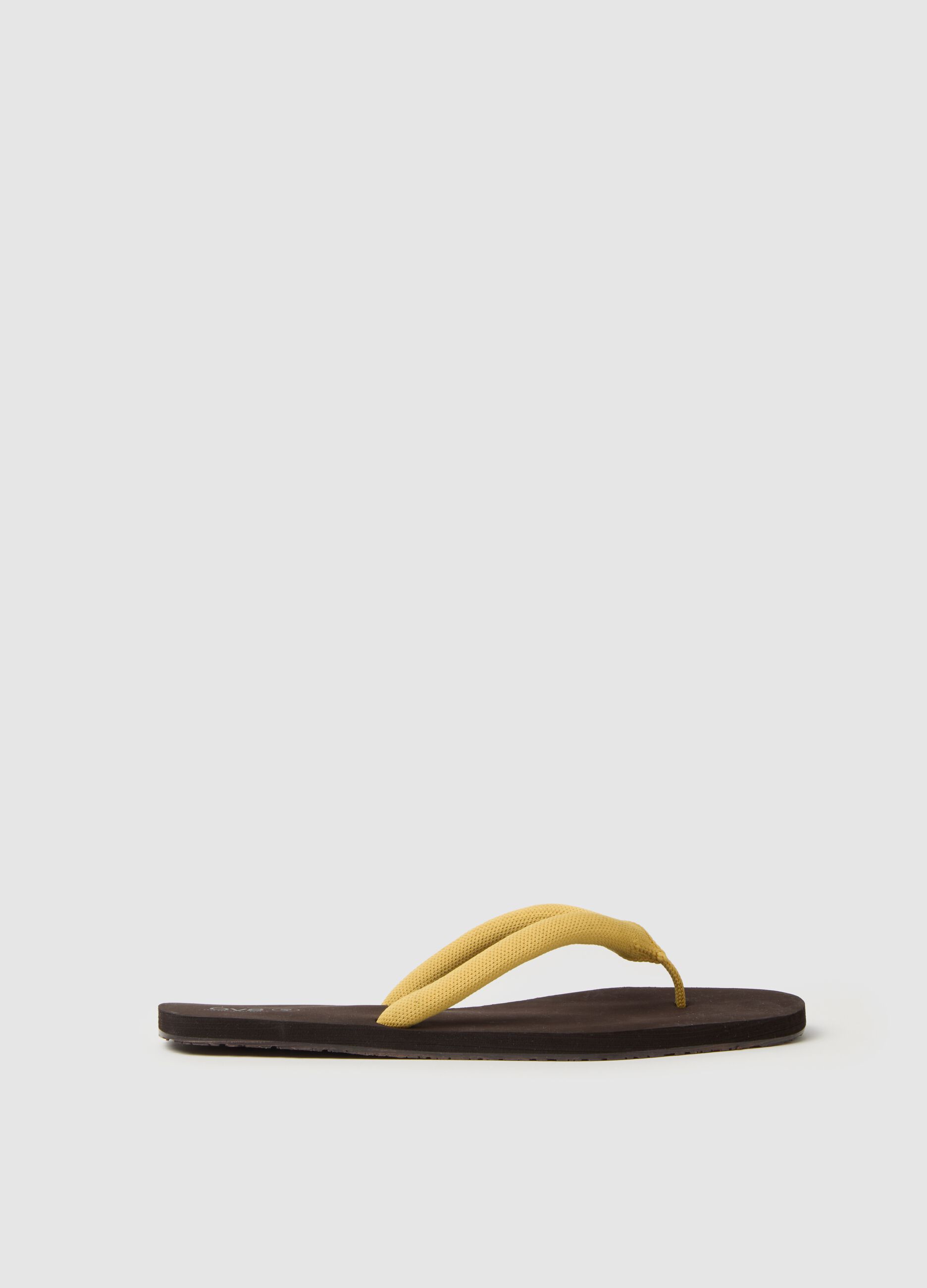 Women's multicolor flip-flops with non-slip sole