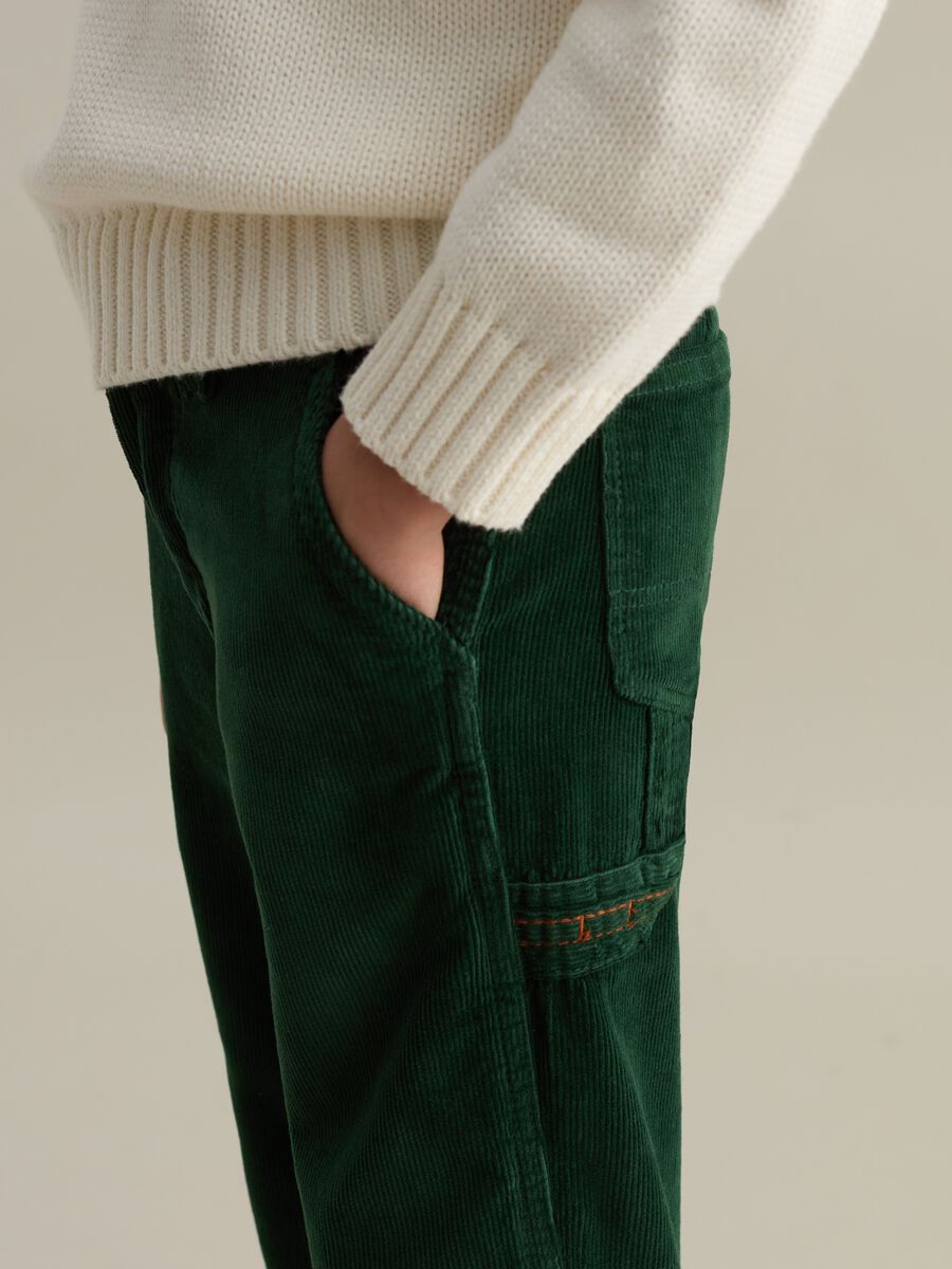 Work pants in corduroy_3