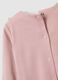 Baby girl's pink pure cotton regular fit t-shirt_3