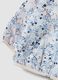 Multicolour floral hooded jacket for baby girl_2