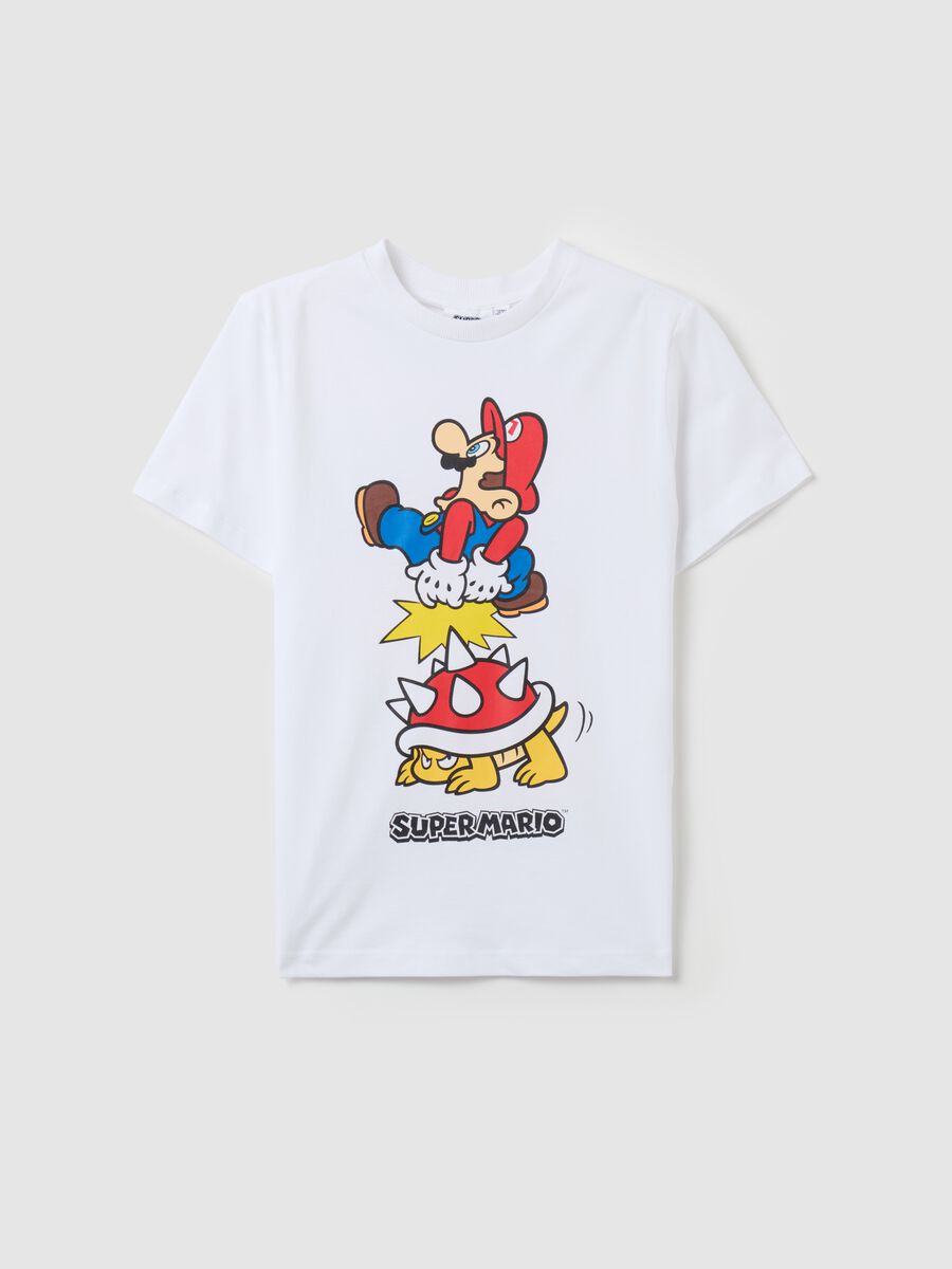 T-shirt in cotone con stampa Super Mario™_1