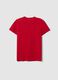 Red pure cotton boys&rsquo; T-shirt with print, regular fit_4