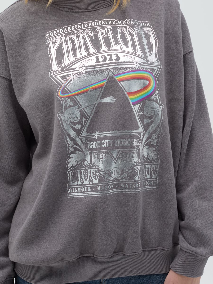 Oversized sweatshirt with Pink Floyd print_2