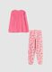 Fleece pyjamas with "Love" print_1