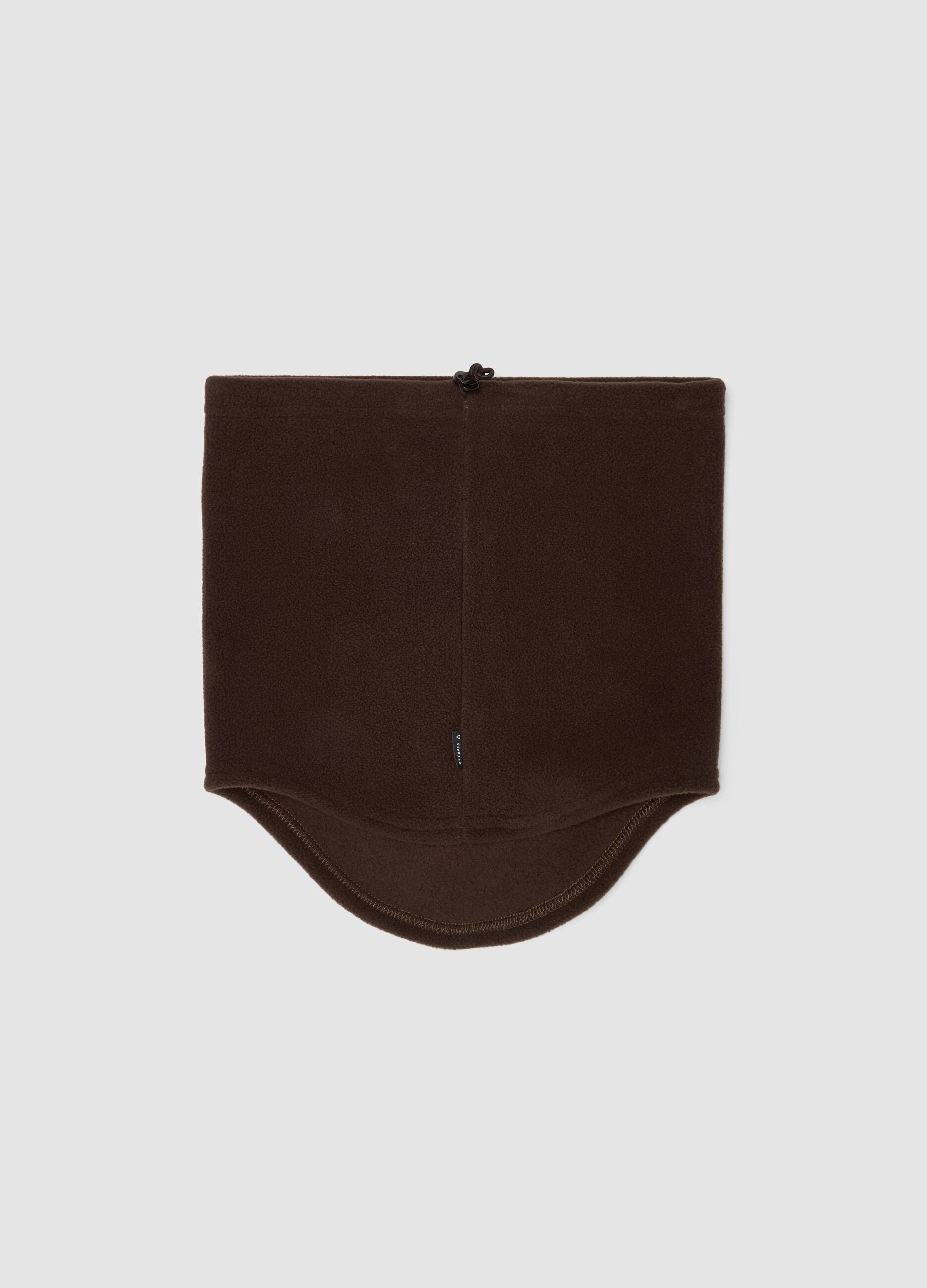 Neck warmer with adjustable drawcord ALTAVIA WITH DEBORAH COMPAGNONI