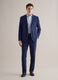 Blue Single-Breasted Slim Fit Jacket_1