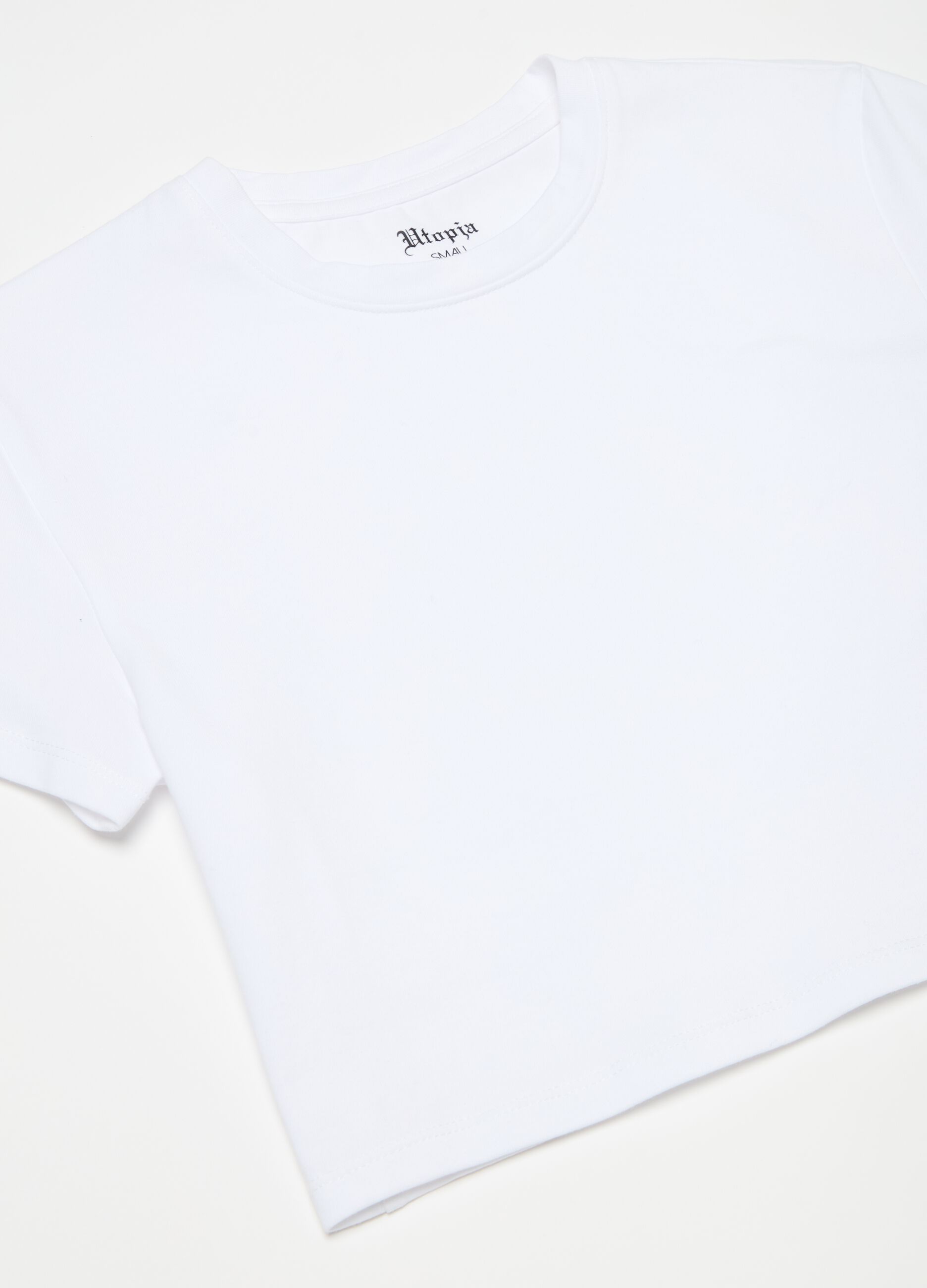 T-shirt Crop White