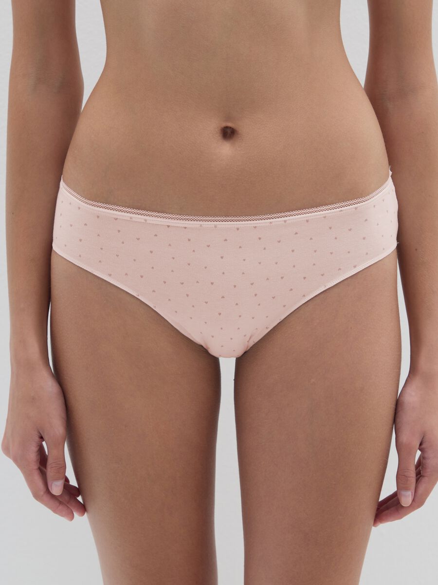 Tripack slip in cotone elasticizzato multicolor regular fit_1