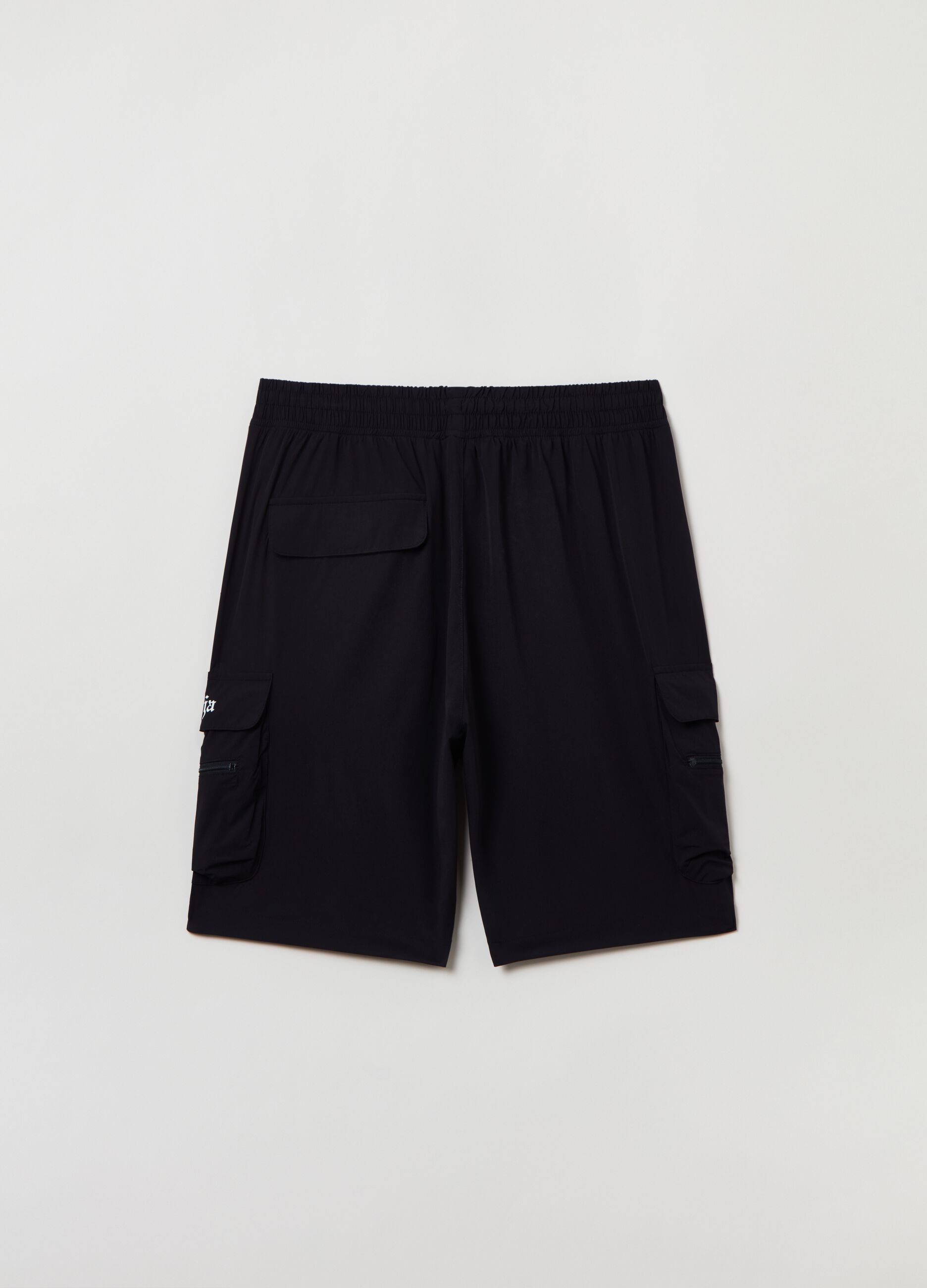 Technical Cargo Shorts Black_8