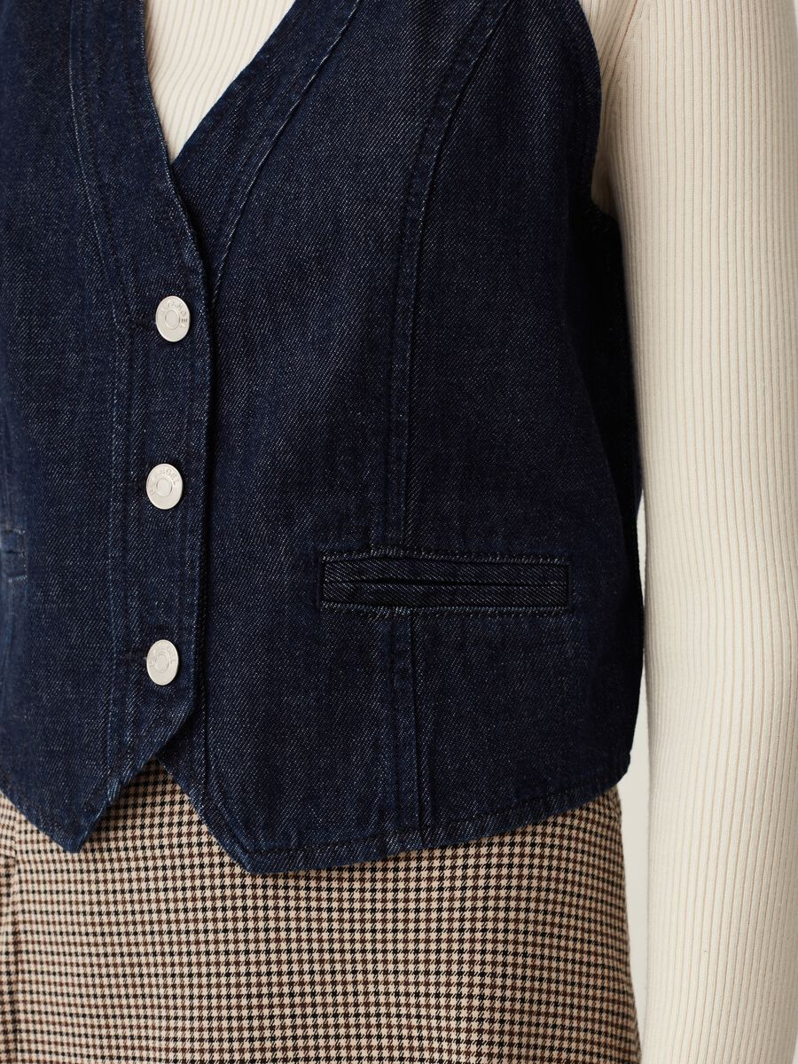 Gilet in denim_3