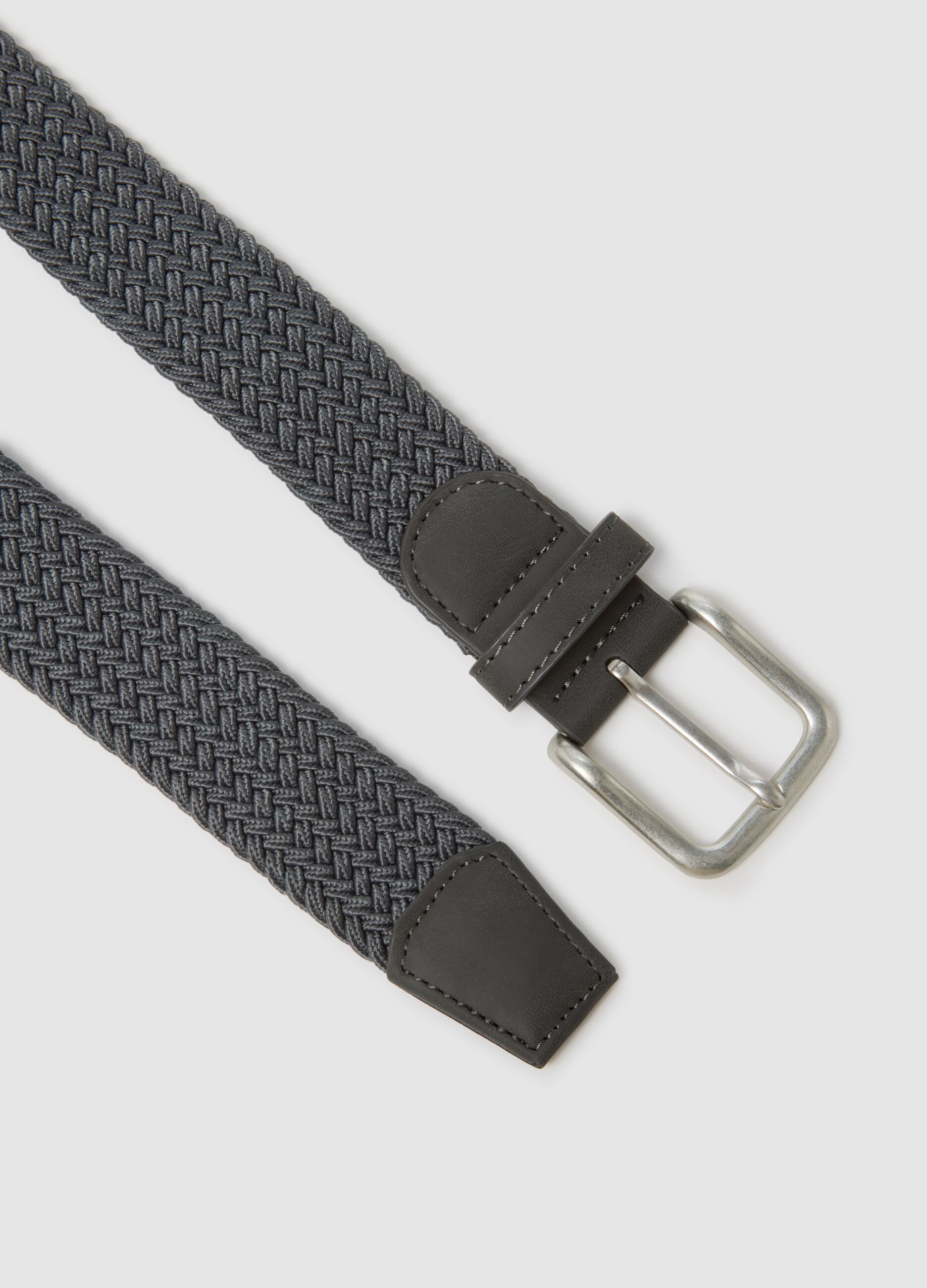 Elasticated Grey Belt