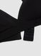 Black organic cotton bra with removable padding_1