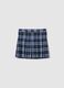 Girl's Skirt in Multicolour Stretch Fabric_3