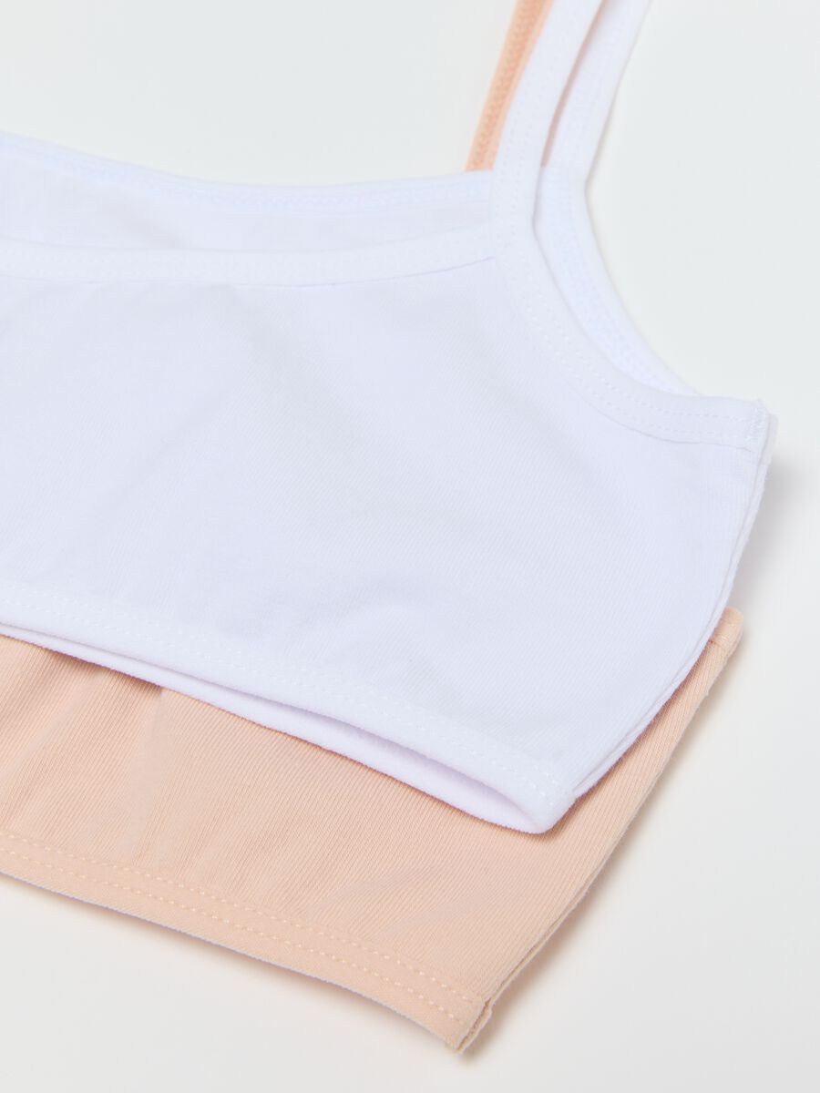 Girls' Multicolor Comfortable Cotton Bra Pack with Stretch_2