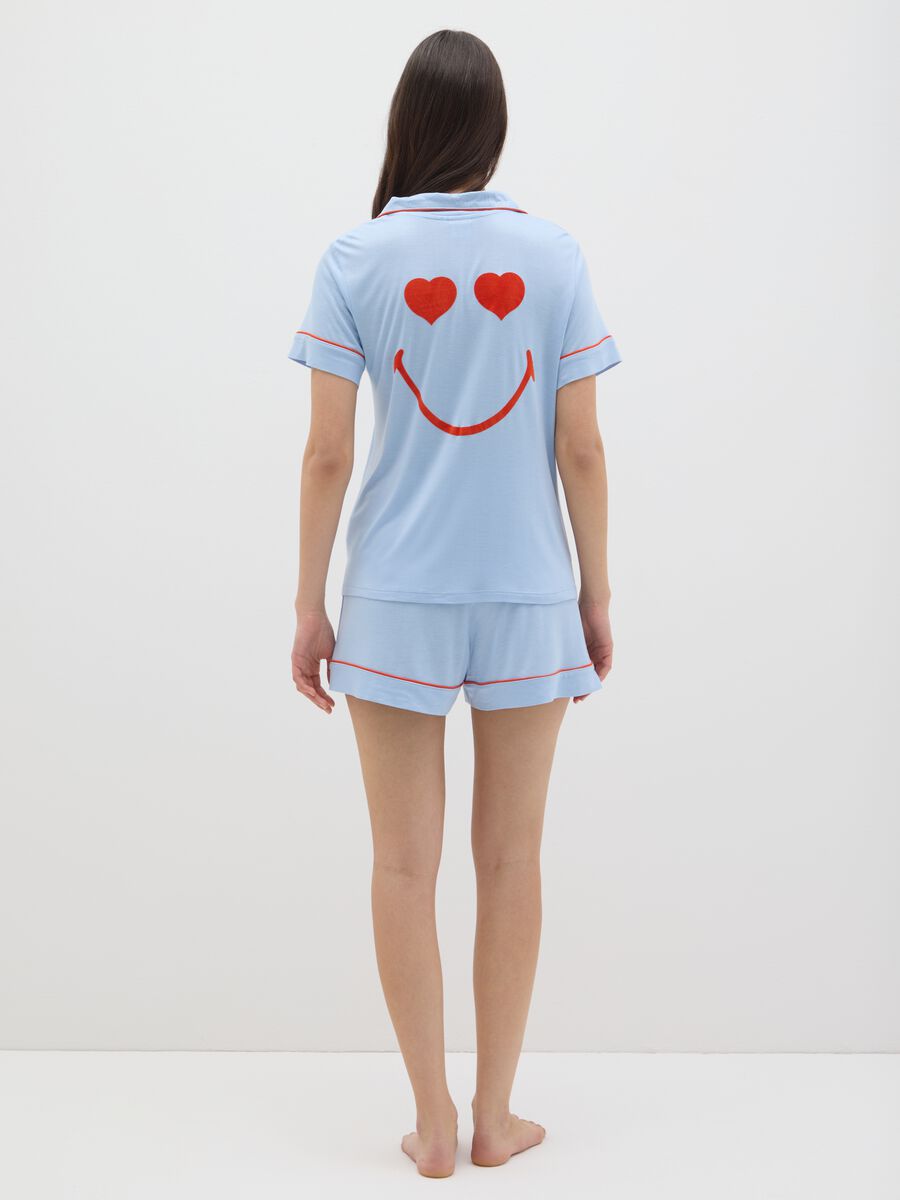 Women's Multicolour Pure Viscose Pyjama Regular Fit_2