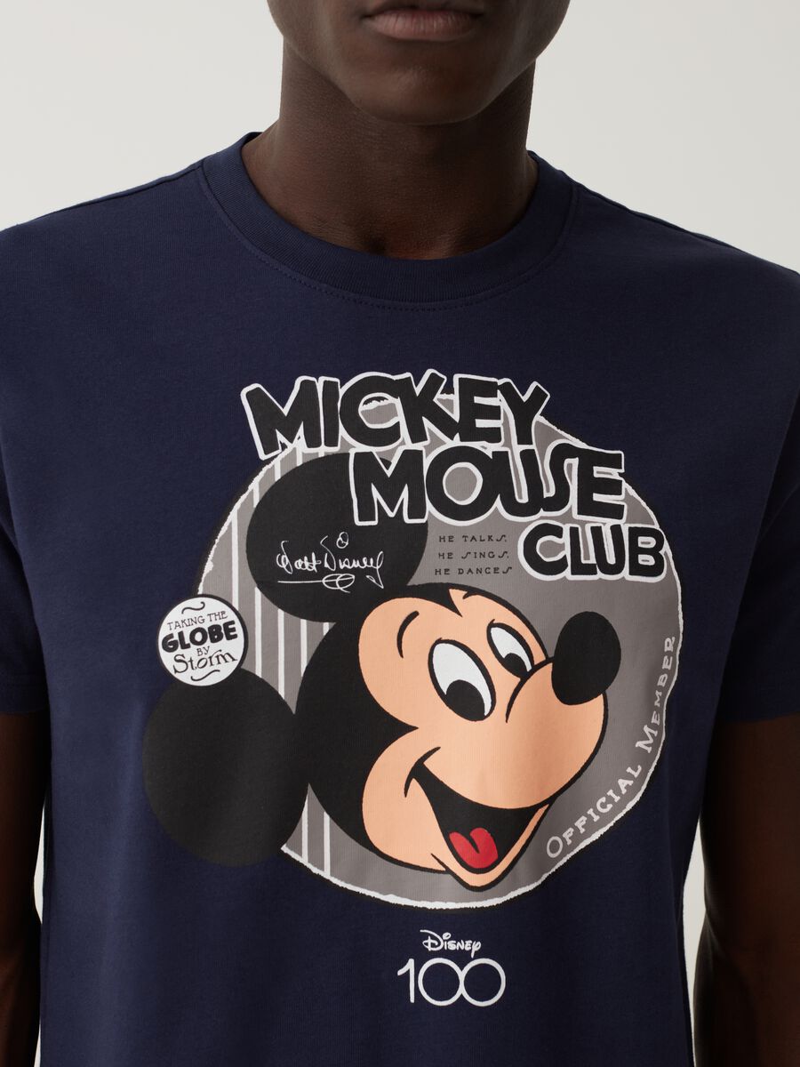 T-shirt con stampa Topolino Club_3