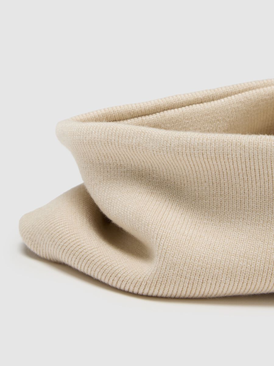 Sciarpa beige da bambina_2