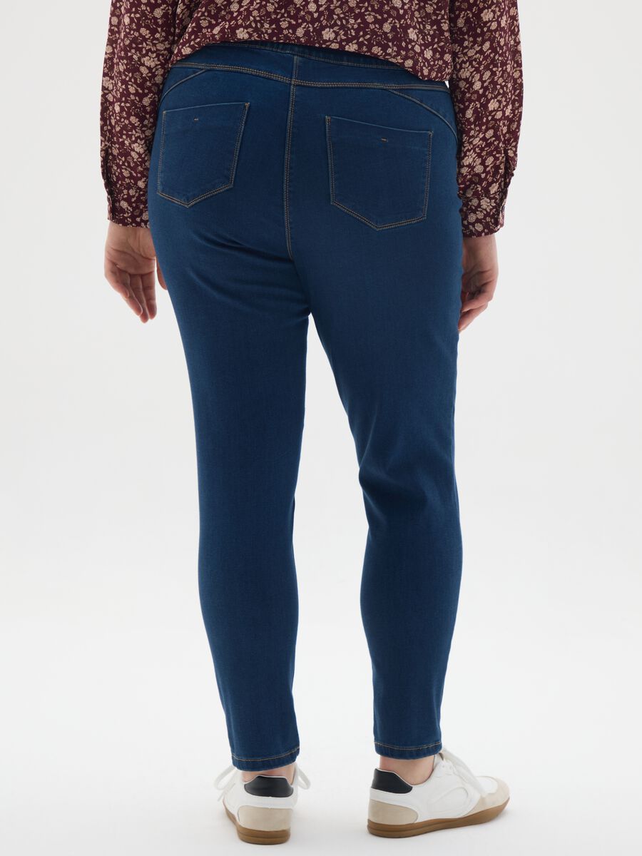 Skinny Fit Blue Denim Jeans_3