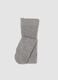 Collant grigio melange in cotone organico elasticizzato_0