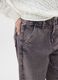 Grey Denim Wide Leg Girls' Trousers_3