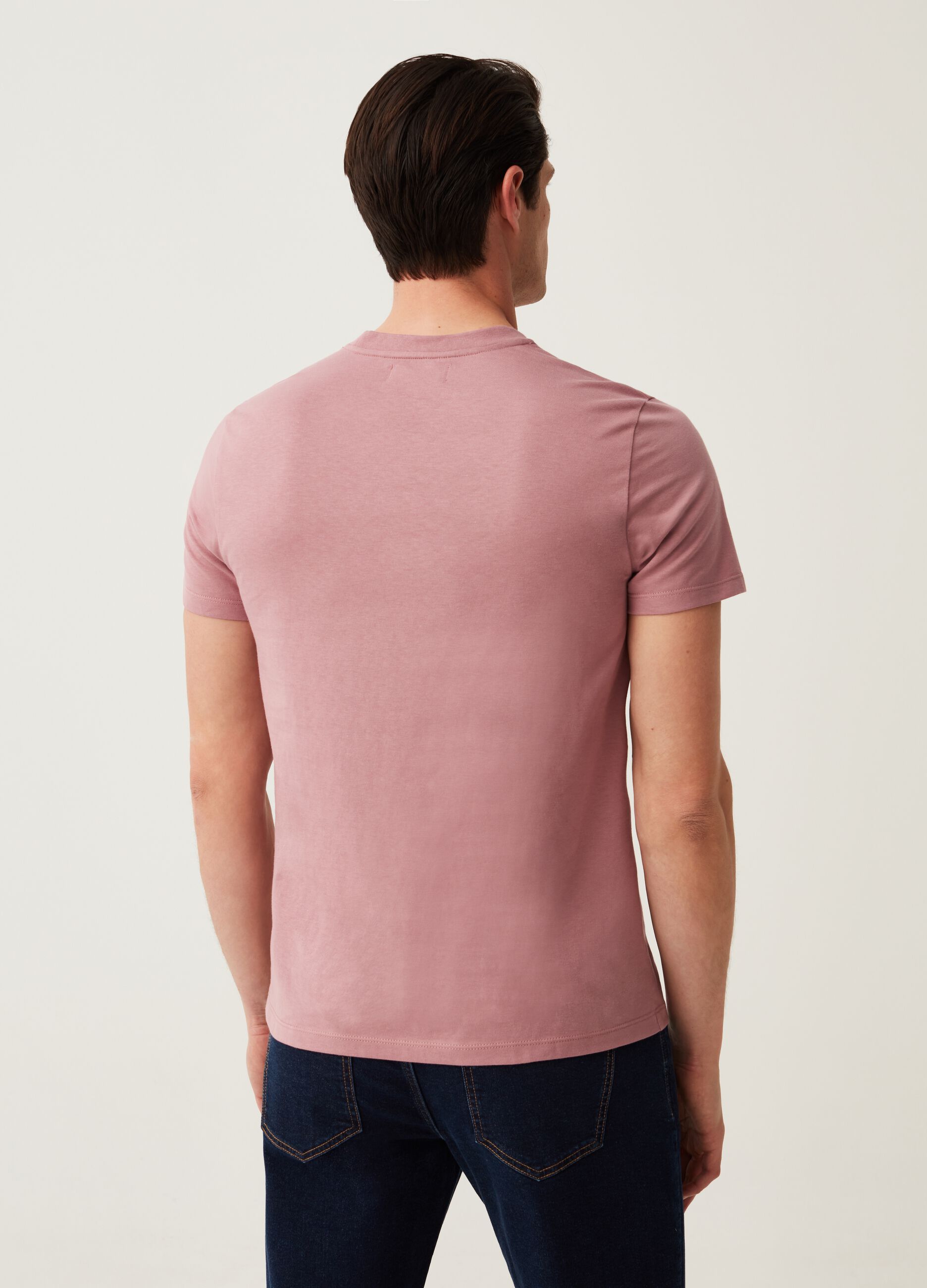 T-shirt OVS Cotone Italiano girocollo_2