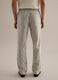 Multicolor striped linen-cotton blend chino trousers, straight fit_2