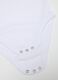 White newborn cotton bodysuit tripack_3