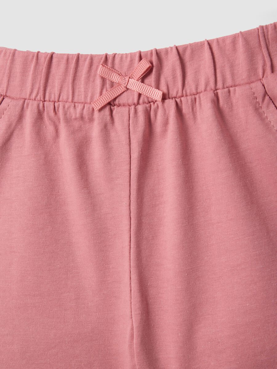 Set in puro cotone rosa da neonata con Minnie_2