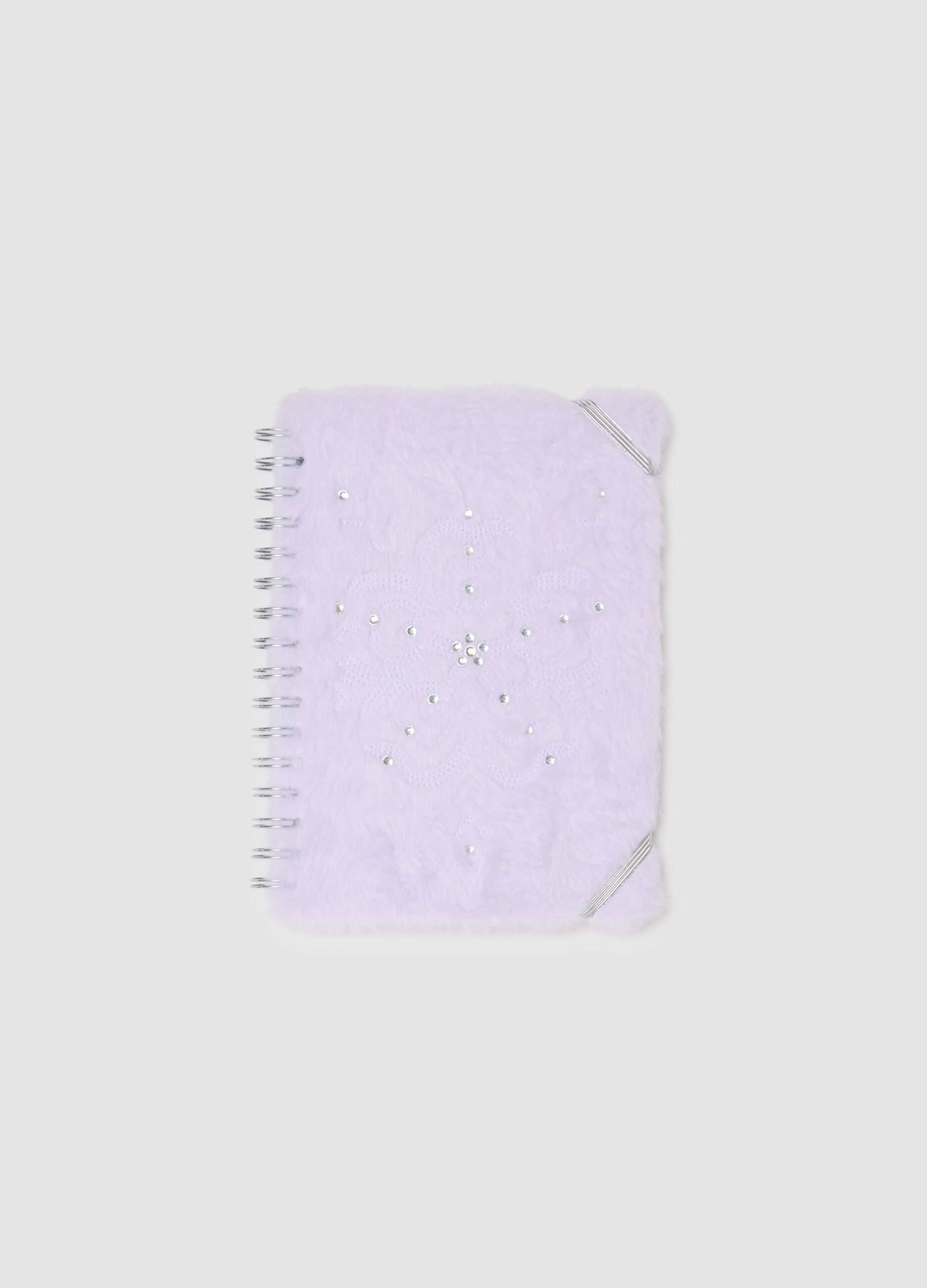 Purple Paper Spiral Notebook
