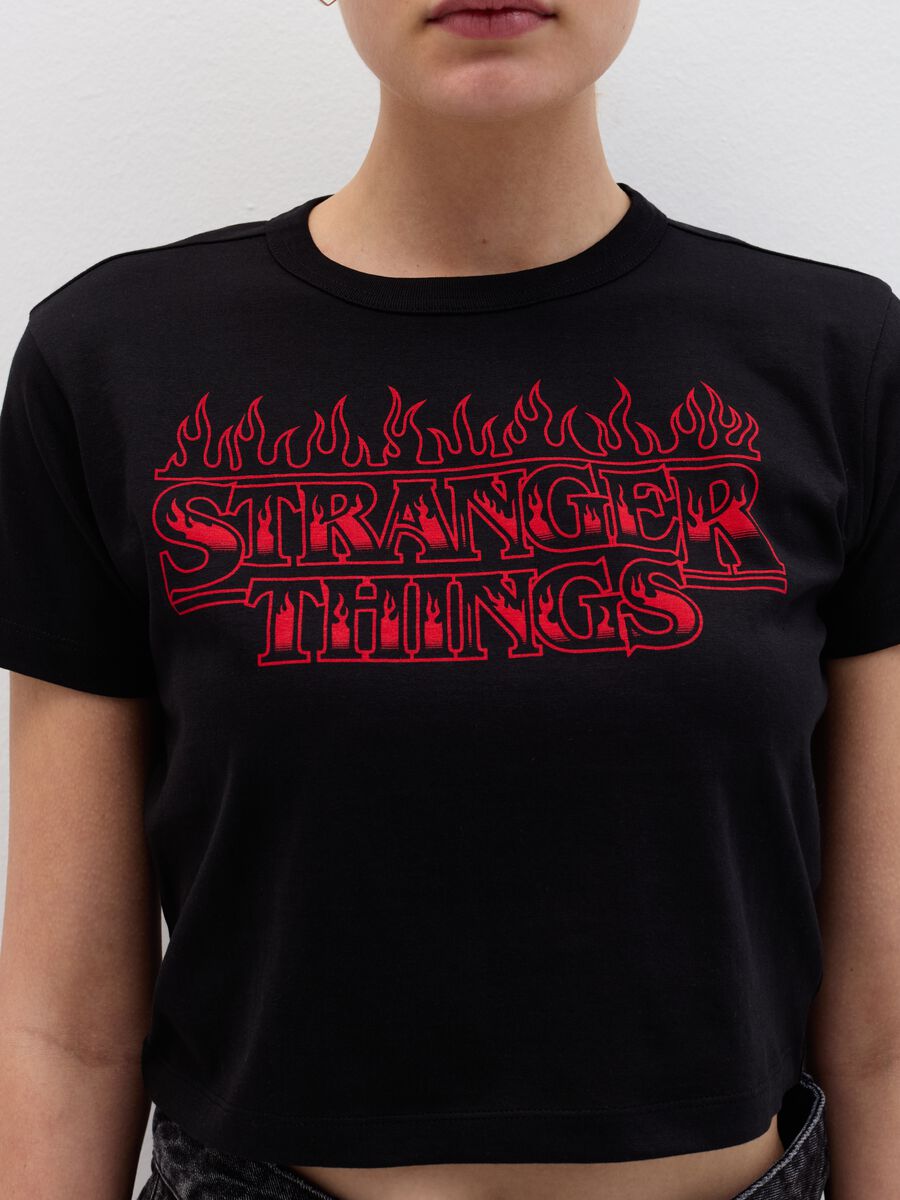 T-shirt con stampa Stranger Things_1