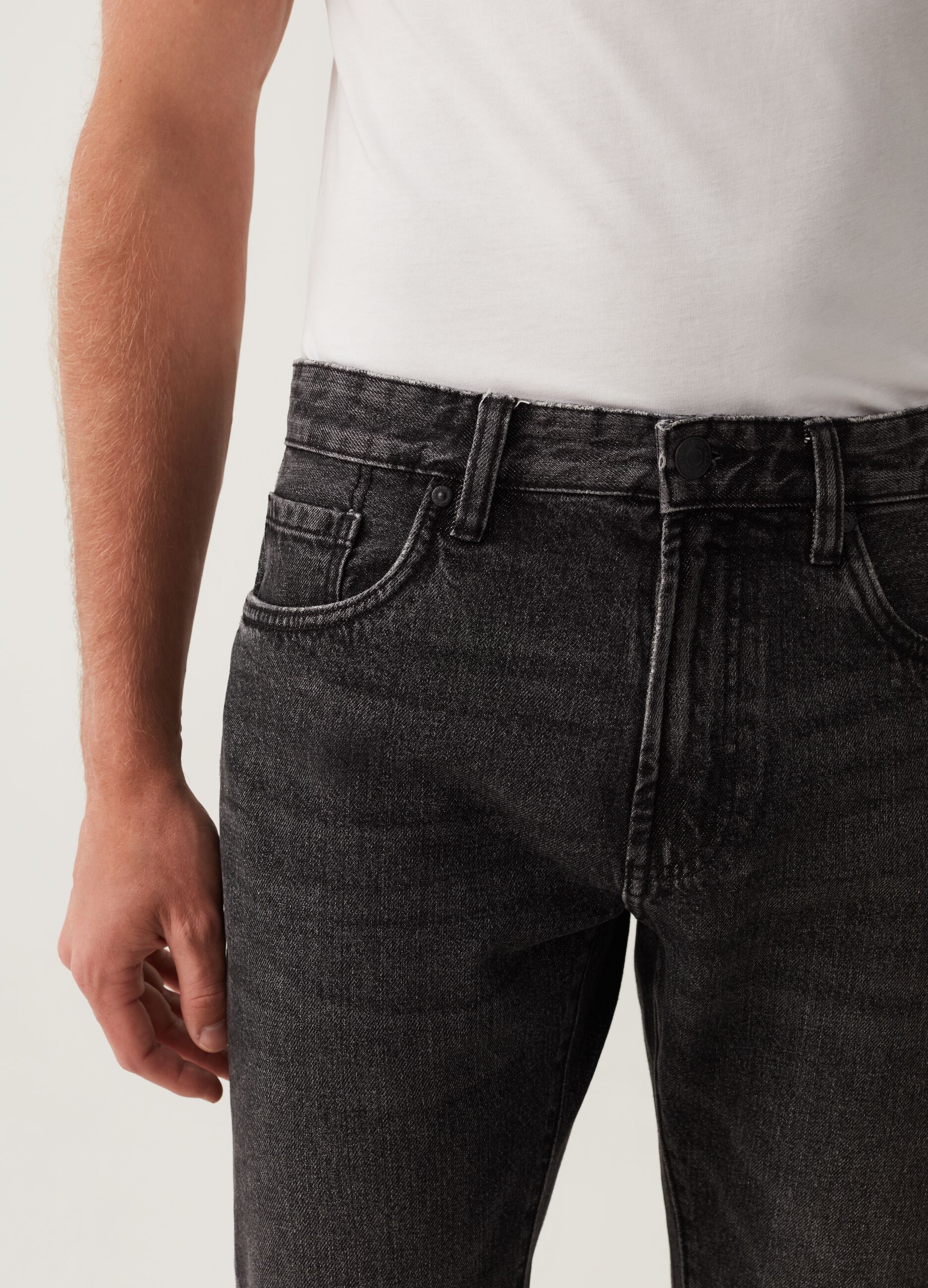 Jeans regular fit acid wash_3