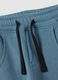Children's jogger in blue cotton blend, regular fit_2