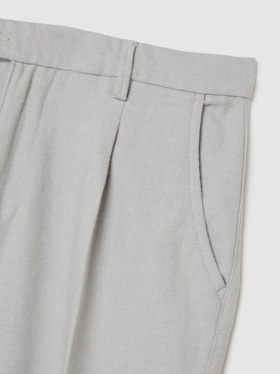 Pantaloni chino grigi comfort fit_5