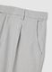 Grey Comfort Fit Chino Trousers_5