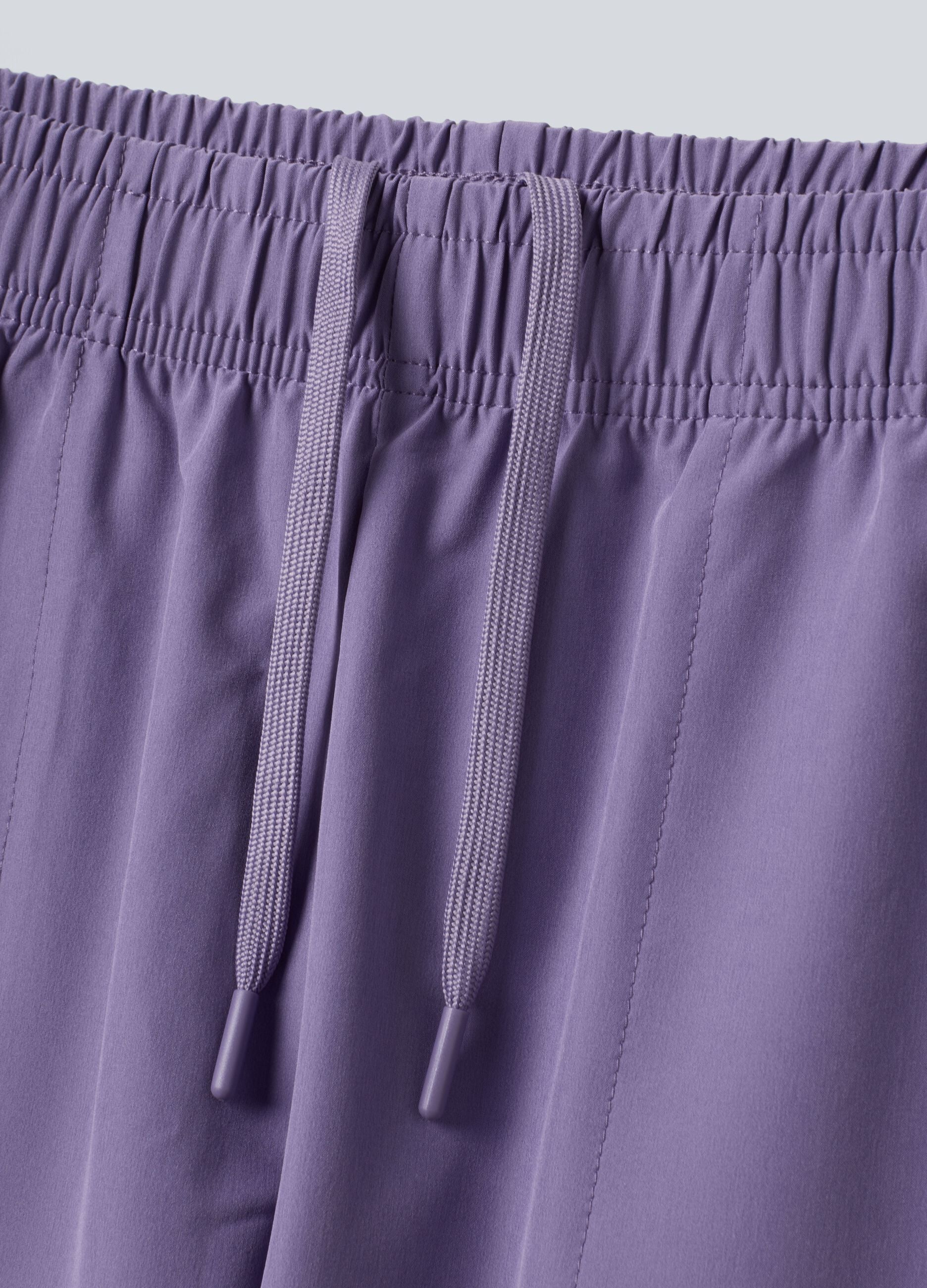 Purple ALTAVIA COURT sports shorts in stretch fabric