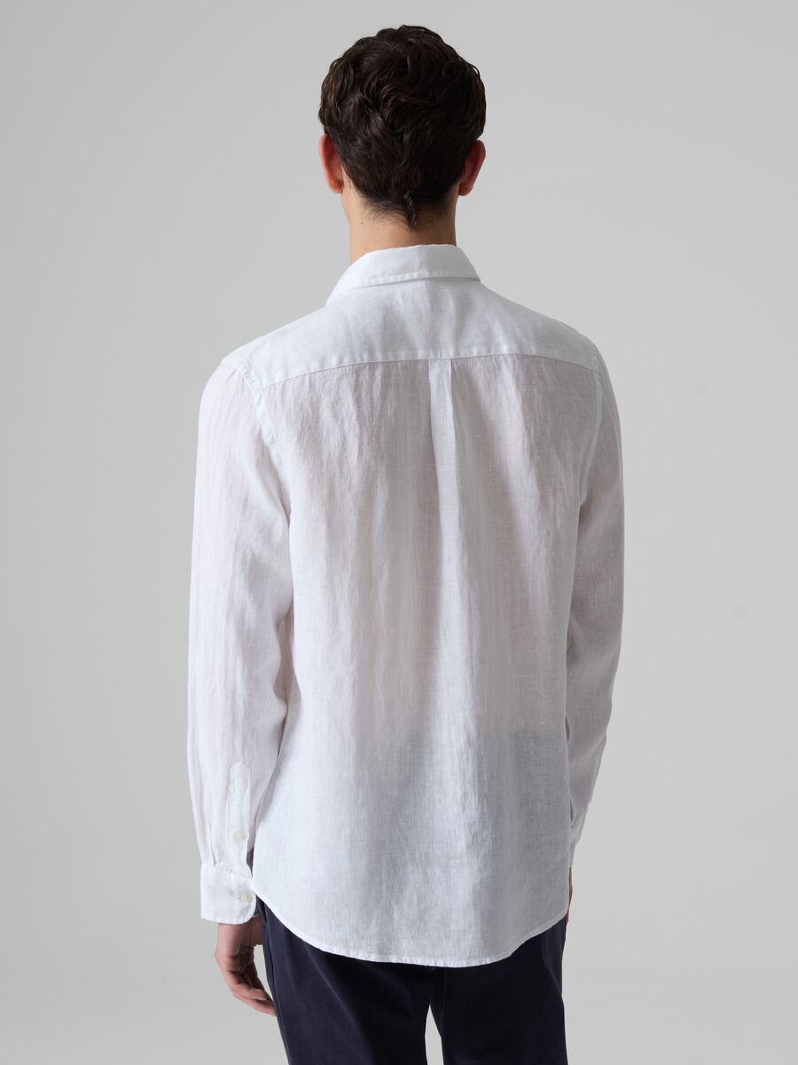 Linen shirt with pocket_2