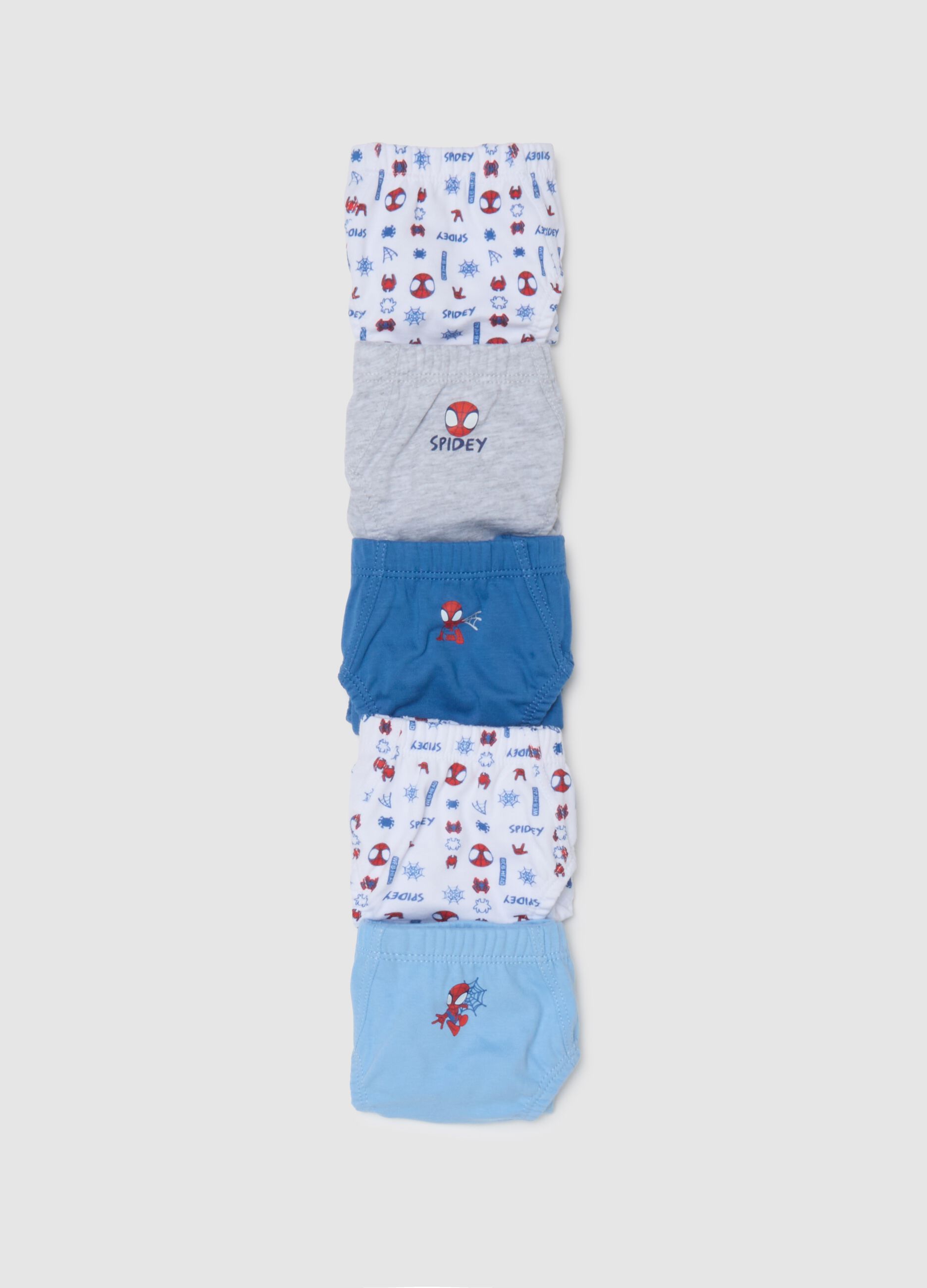 Multipack of newborn cotton underwear in multicolour regular fit