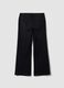 Black stretch cotton and viscose denim jeans &ndash; bootcut fit_1