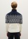 Multicolour turtleneck sweater regular fit with jacquard pattern_3