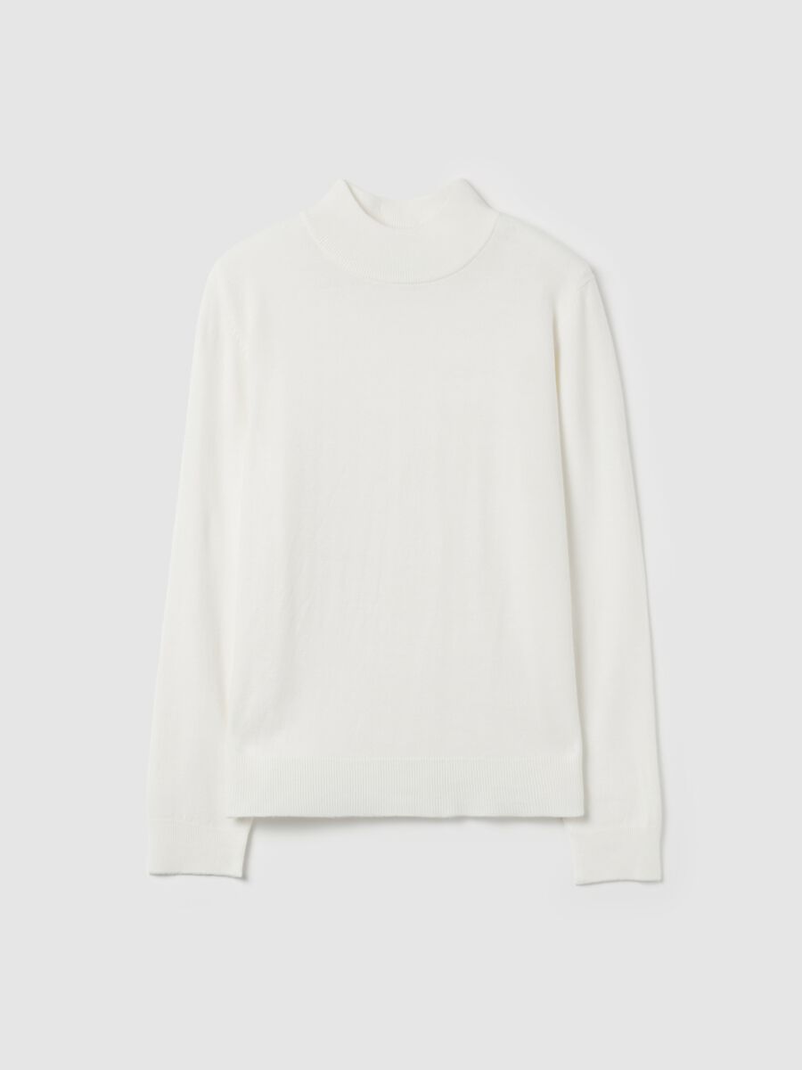 Pullover with mock neck_4