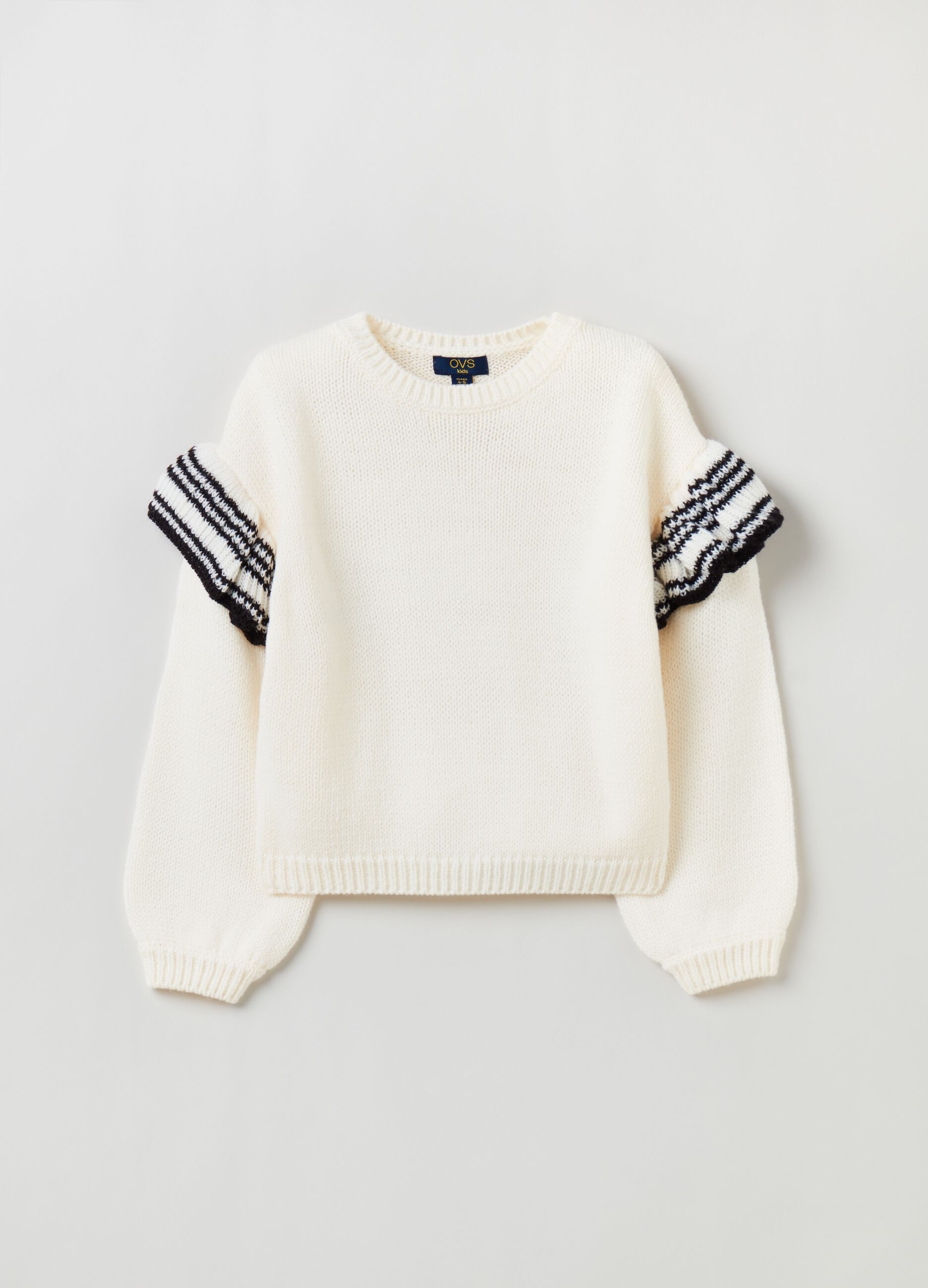 Maglieria Bambina Bianco OVS