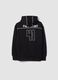 Black cotton-blend hoodie with Jeep print_1