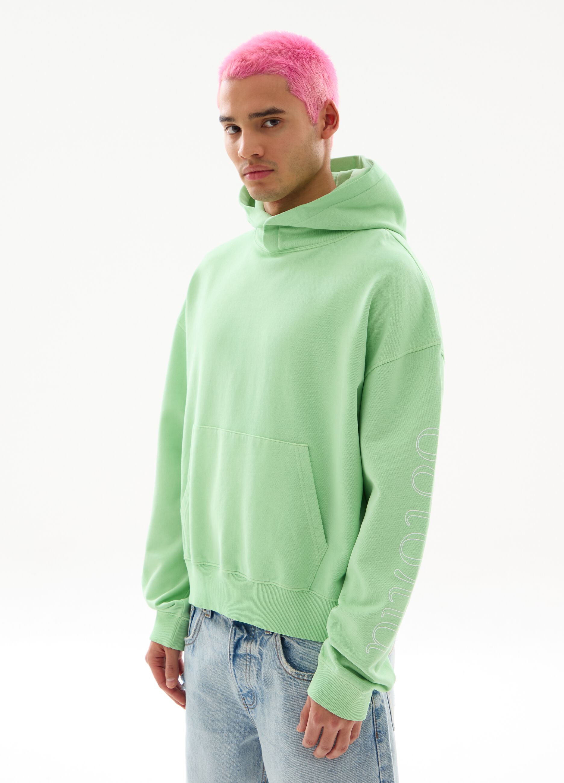 Graphic Light Hoodie Slime