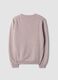 Beige pure wool crew-neck jumper, regular fit_6
