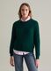 Ribbed pullover with round neckline_1