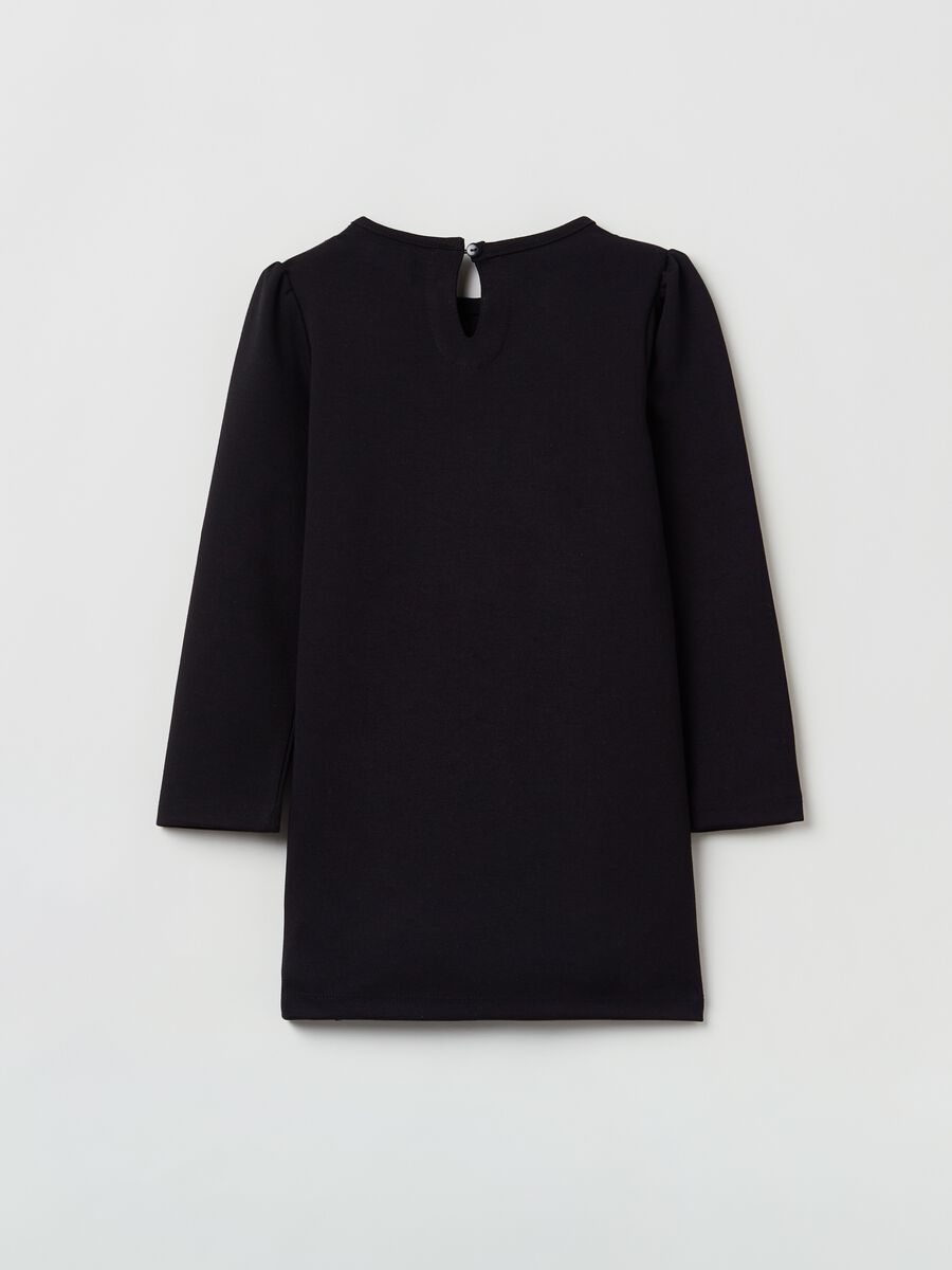 Vestito a maniche lunghe con paillettes _1